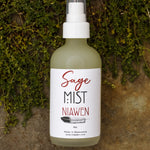 Sage Mist in use showing ceremonial spray application