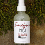 Sweetgrass Mist natural aromatherapy spray with Indigenous botanicals