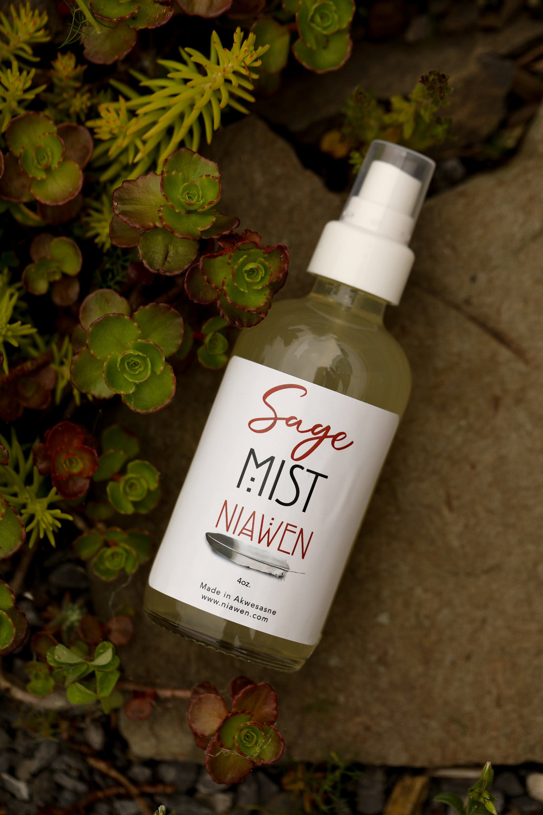 Sage Mist natural aromatherapy spray with Indigenous sage for cleansing rituals