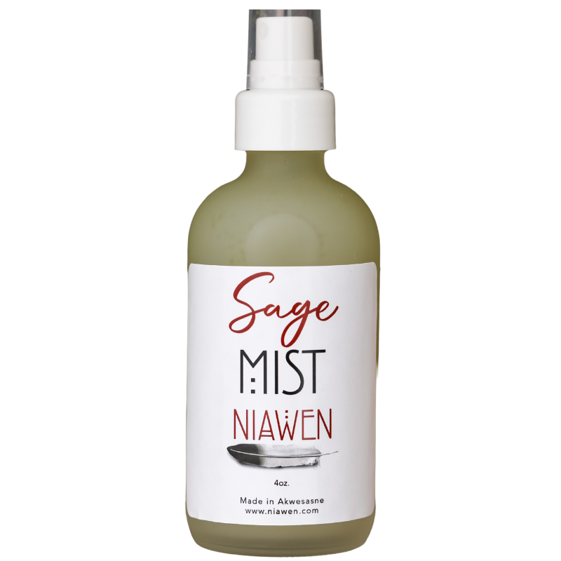 Sage Mist purifying ceremonial body spray with sacred sage botanicals - Niawen