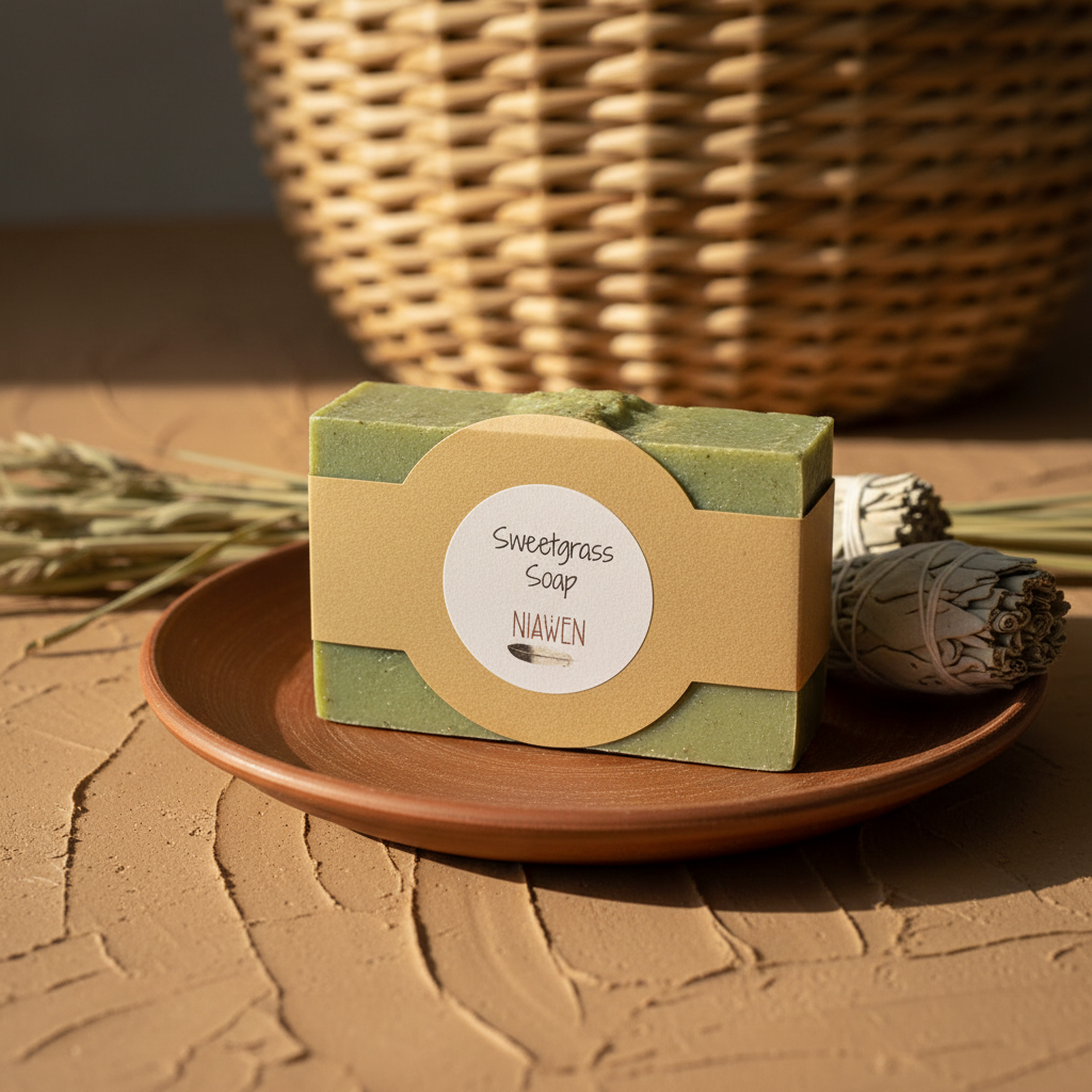 Sweetgrass Soap - Version 1